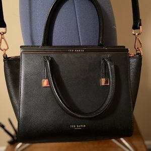 Ted Baker London Black Metal Bar tote bag